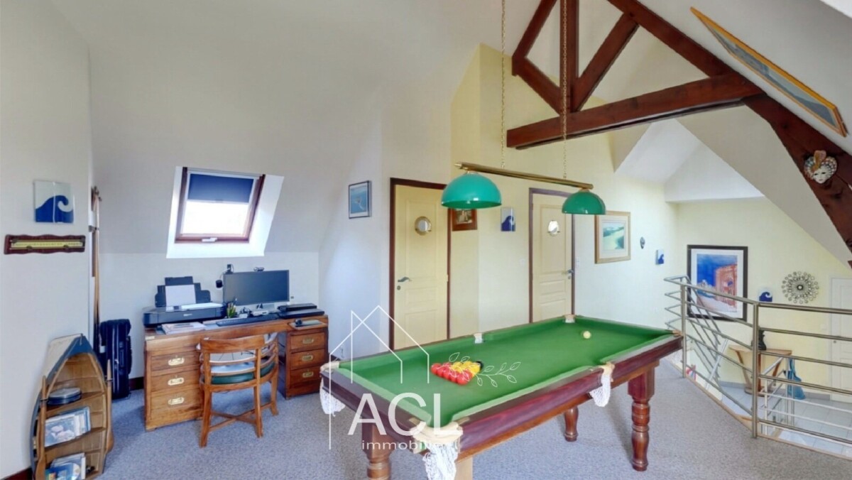 Photo 9 : Maison d’architecte avec piscine à 200 m des plages