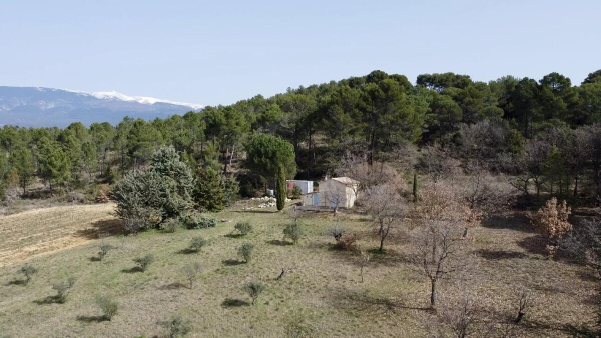 Photo 4 : Cabanon à rénover sur 1,5 hectare de nature à Mormoiron