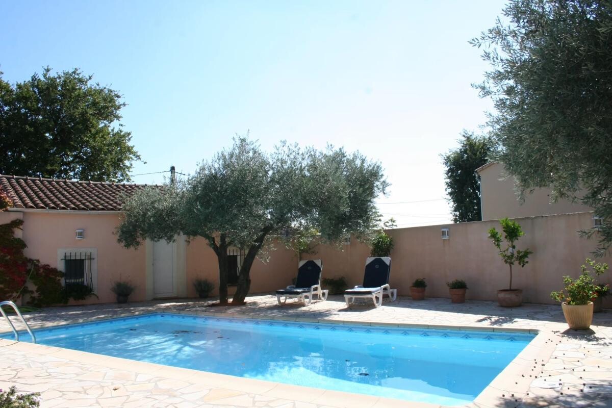 Photo 3 : Superbe villa Provençale avec piscine à Rochefort-du-Gard