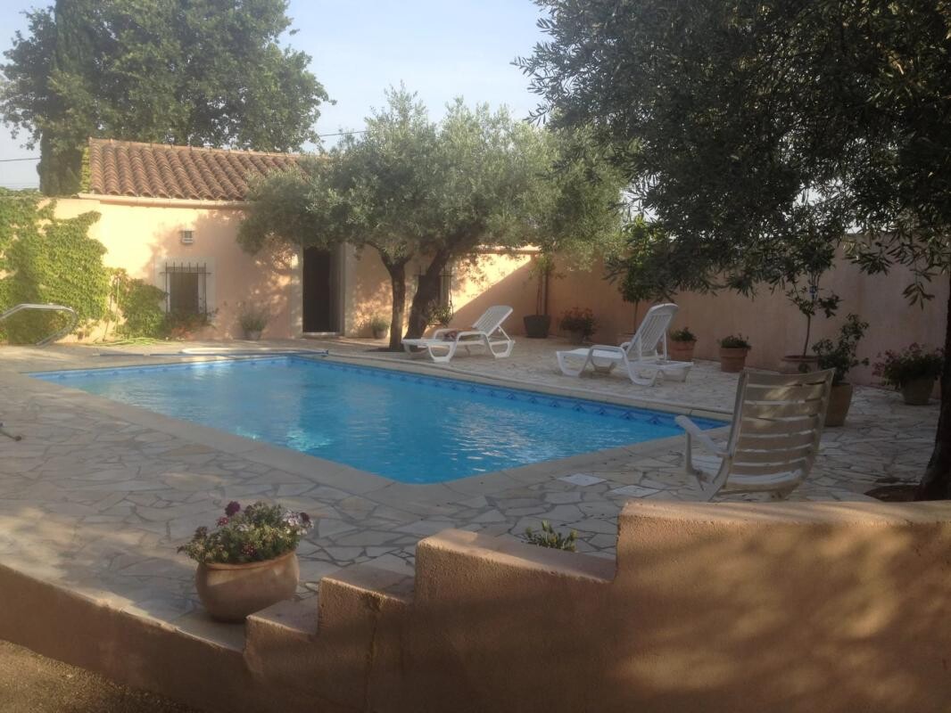 Photo 2 : Superbe villa Provençale avec piscine à Rochefort-du-Gard