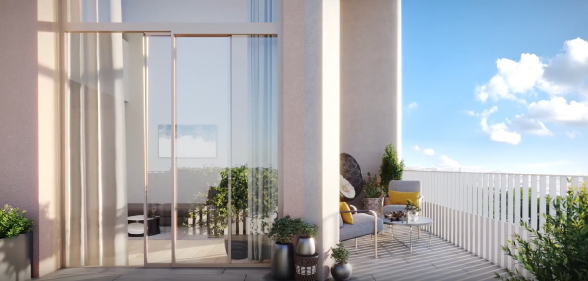 Photo 1 : 3P standing vue dégagée en étage élevé- Lyon - 93m²