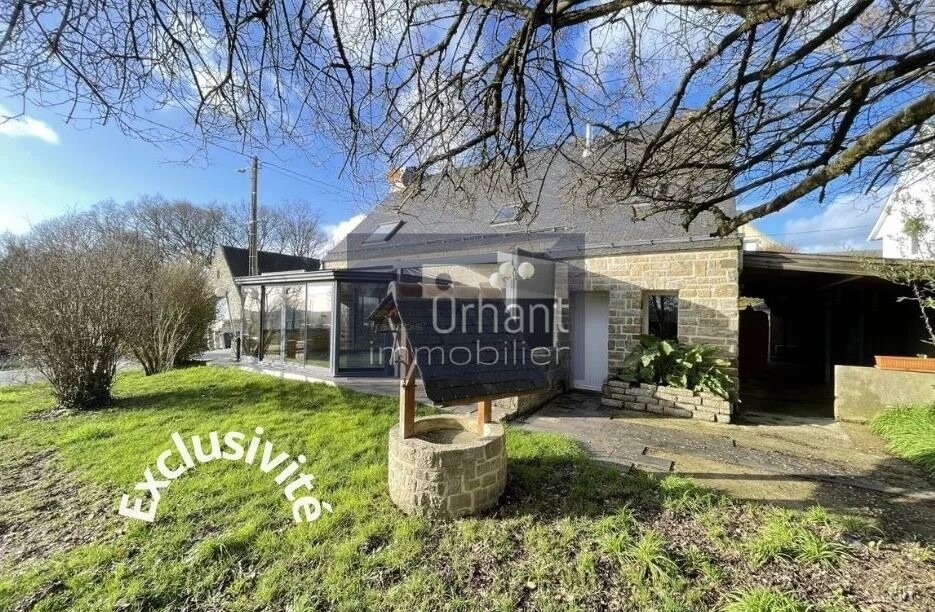 Photo 1 : Maison en pierre 150 m² 3 chambres + véranda et studio - terrain 988 m² Saint-Nolff 5 minutes entrée de Vannes