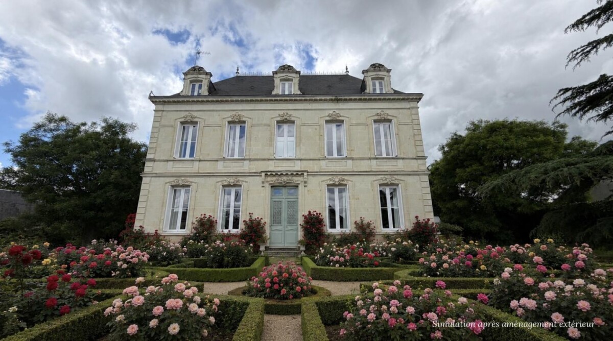 Photo 1 : Maison de Maître meublée du XIXème intégralement rénovée