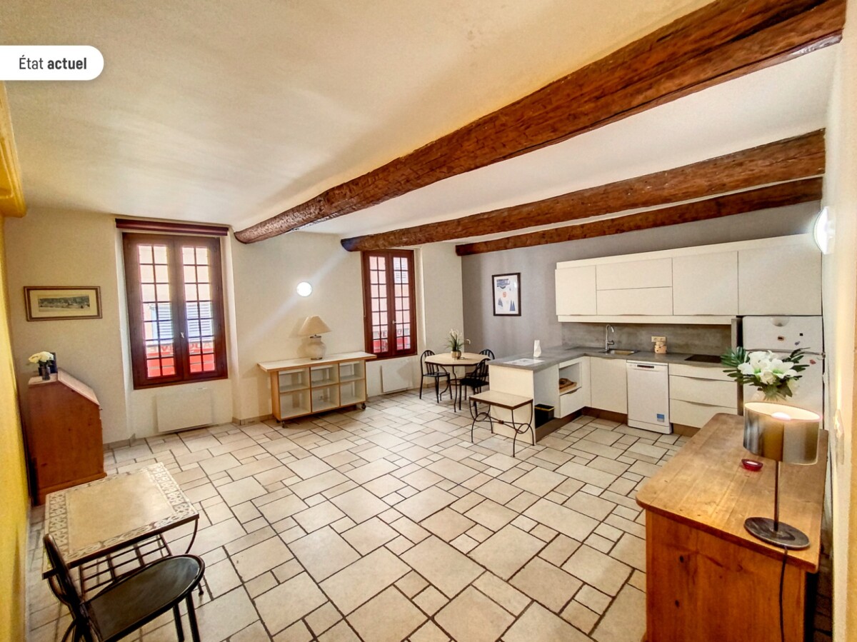 Photo 2 : Appartement - Vieux-Nice Cours Saleya - 63m²