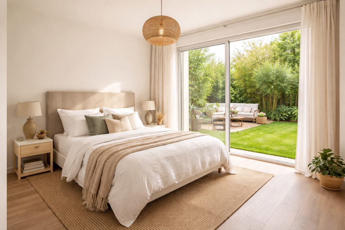 Photo 4 : T3 comme une maison avec jardin  - Lyon - 70m²