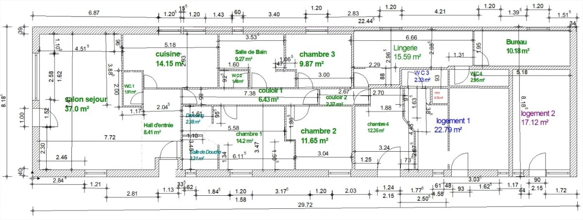 Photo 26 : Maison de charme avec locatifs 206 m² de plain-pied – St Nolff 10 minutes du centre de Vannes