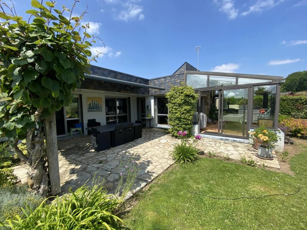Photo 4 : Maison d’architecte – 199 m² de Plain-pied – Terrain 2190 m² - 10 mn de Vannes Ouest