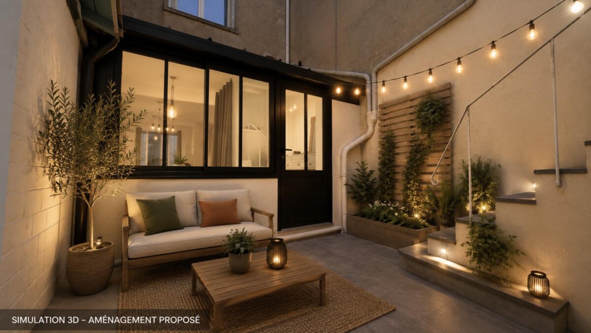 Photo 3 : Maison de charme en centre ville avec garage et studio loué