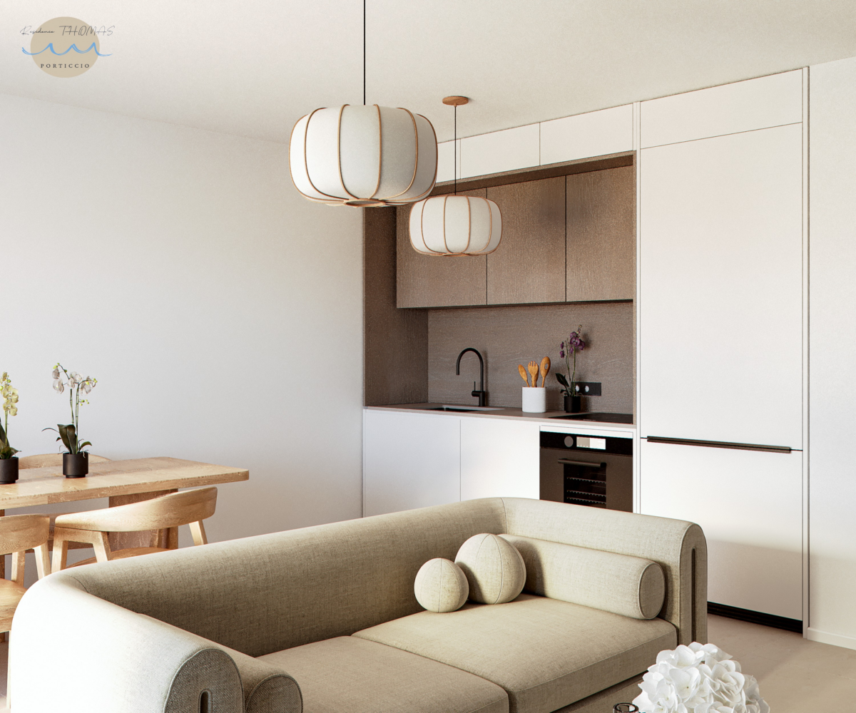 Photo 4 : T3 VUE MER ET TERRASSE PORTICCIO