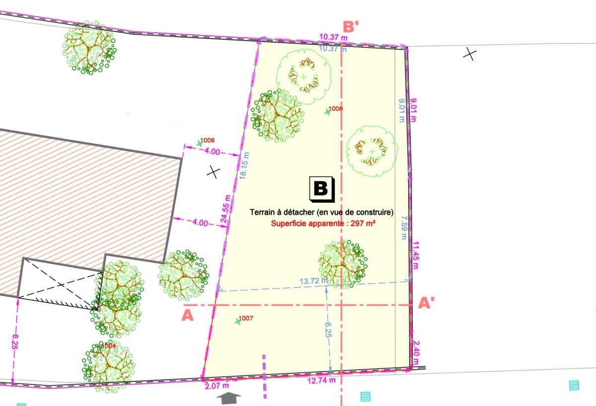 Photo 1 : Terrain à bâtir - Tarascon - 300m²