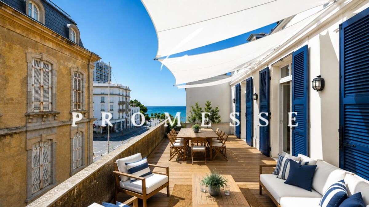 Photo 9 : PORT VIEUX - Maison - TERRASSE VUE OCEAN