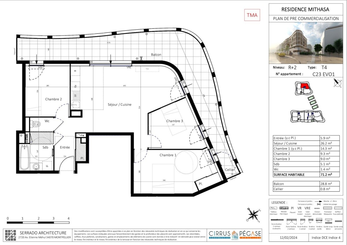 Photo 5 : Appartement - Castelnau-le-Lez - 72m²