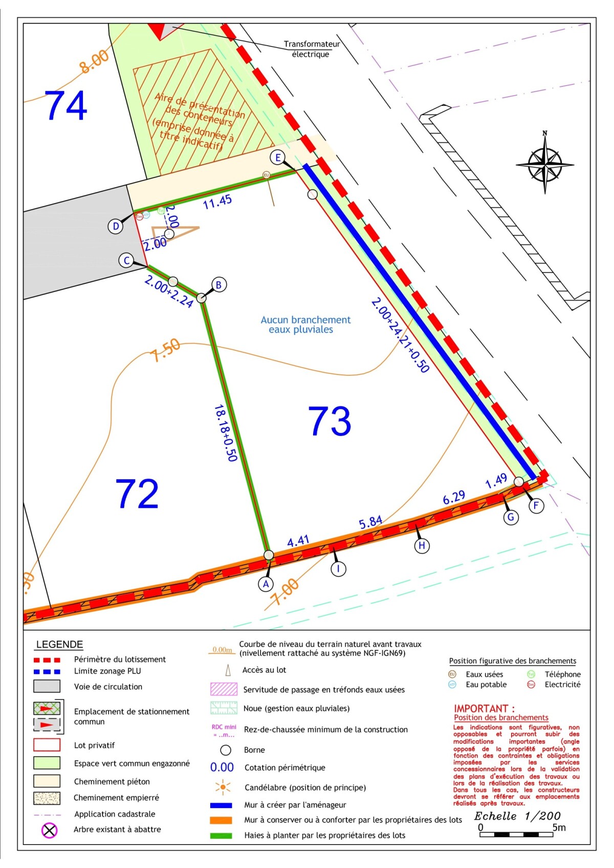 Photo 3 : Terrain à bâtir viabilisé de 355 m2 proche des plages