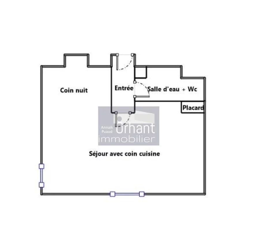 Photo 16 : Appartement T1 bis 35,40m² Hyper Centre Vannes
