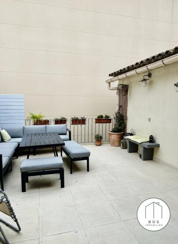 Photo 2 : Maison de ville avec terrasse