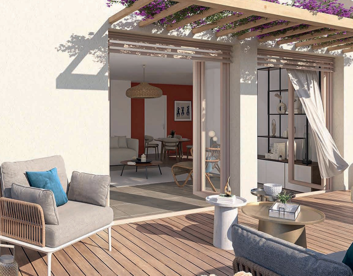 Photo 1 : T4 ensoleillé avec terrasse et garage - Francheville - 84m²