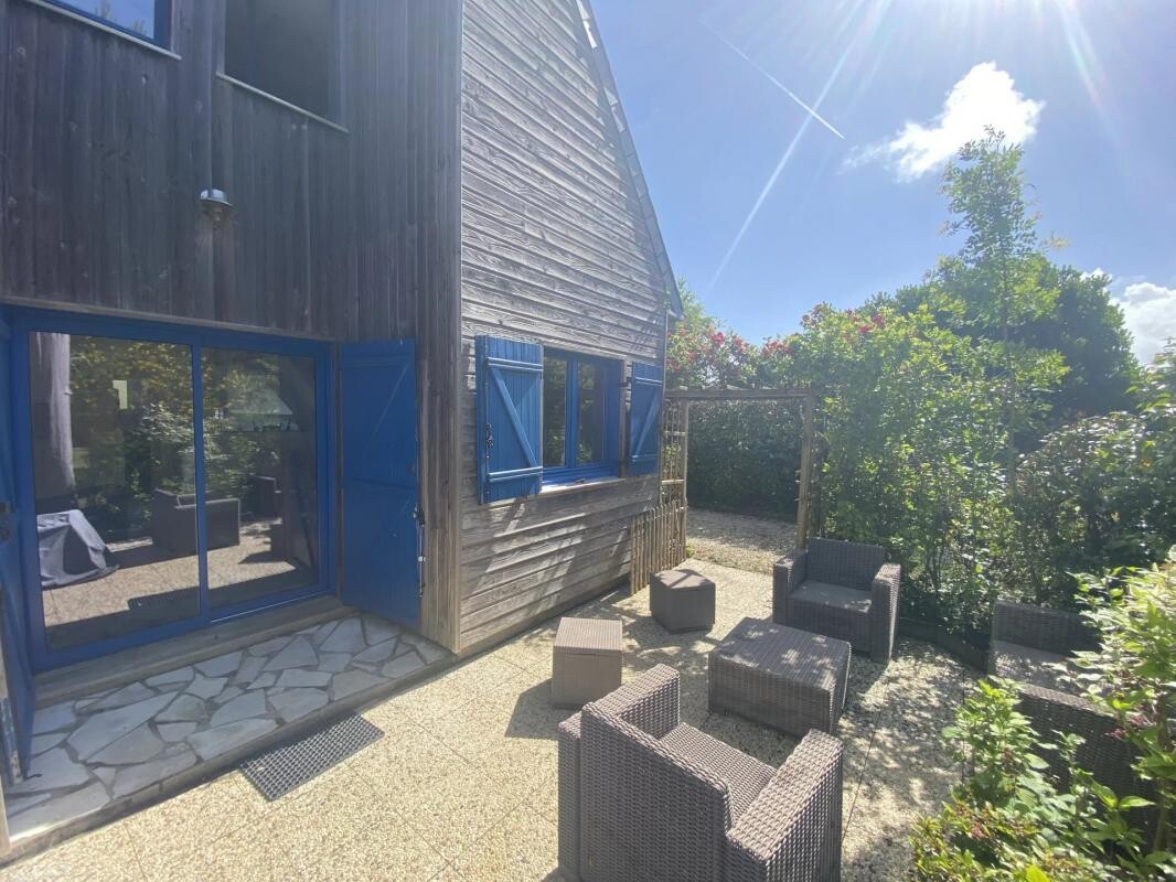 Photo 1 : Maison de charme bois 111 m² - 1,5 km océan - terrain 505 m² - Saint-Gildas-de-Rhuys