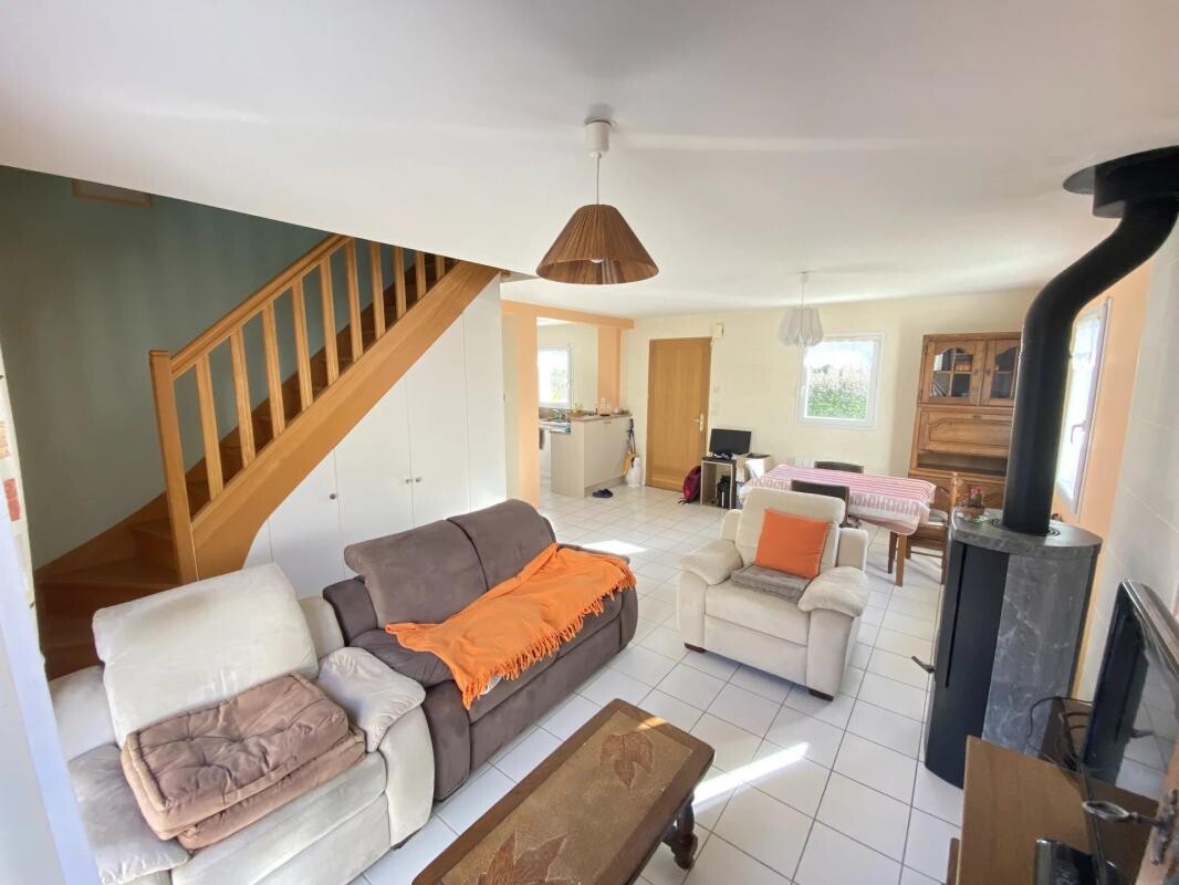 Photo 5 : Maison T4 bis 95 m² - Espace nuit / sde au rdc - Saint-Armel –  800 m du Golfe