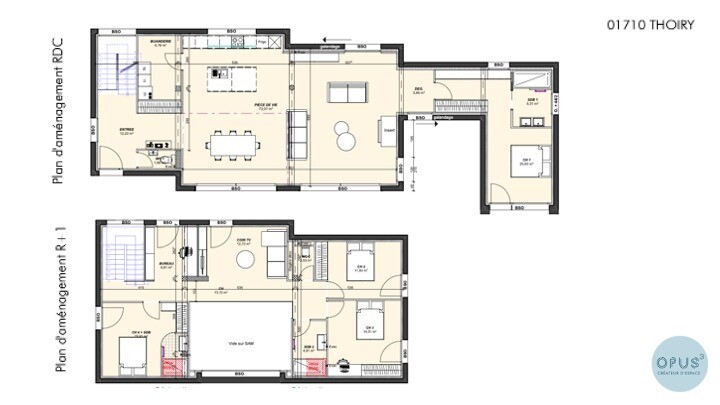 Photo 2 : Projet villa contemporaine - THOIRY (01)